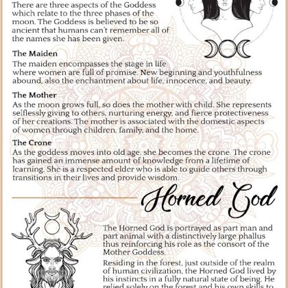 Triple Goddess / Horned God