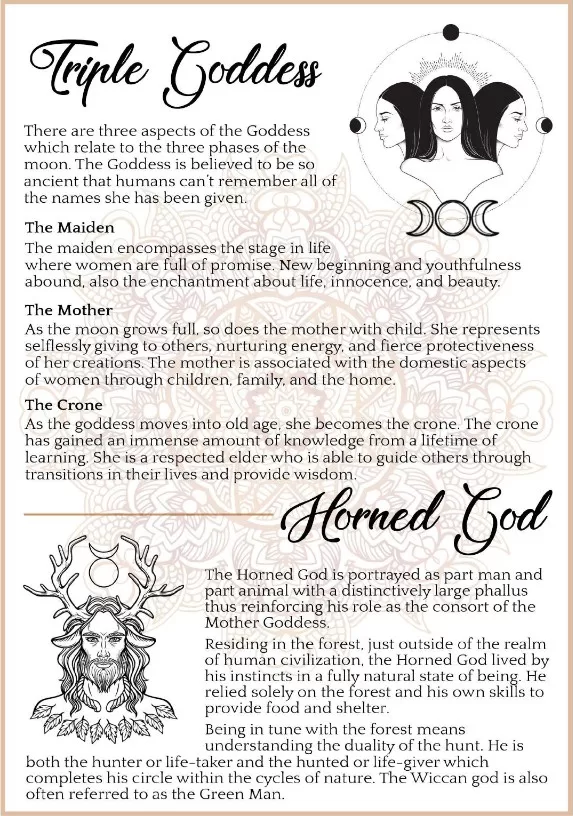 Triple Goddess / Horned God